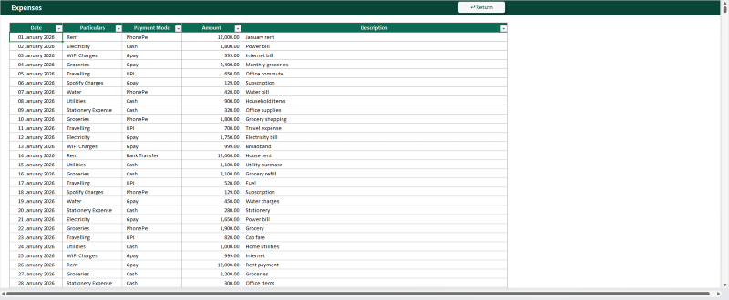 Income & Expense Tracker Dashboard - Image 3